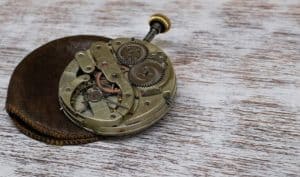 clock, pocket watch, movement